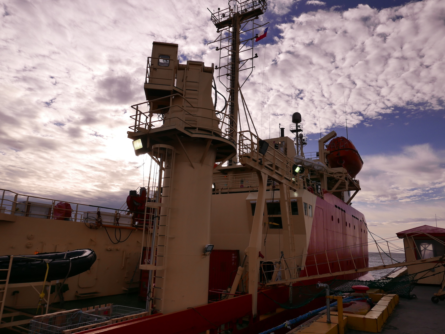 Our research vessel