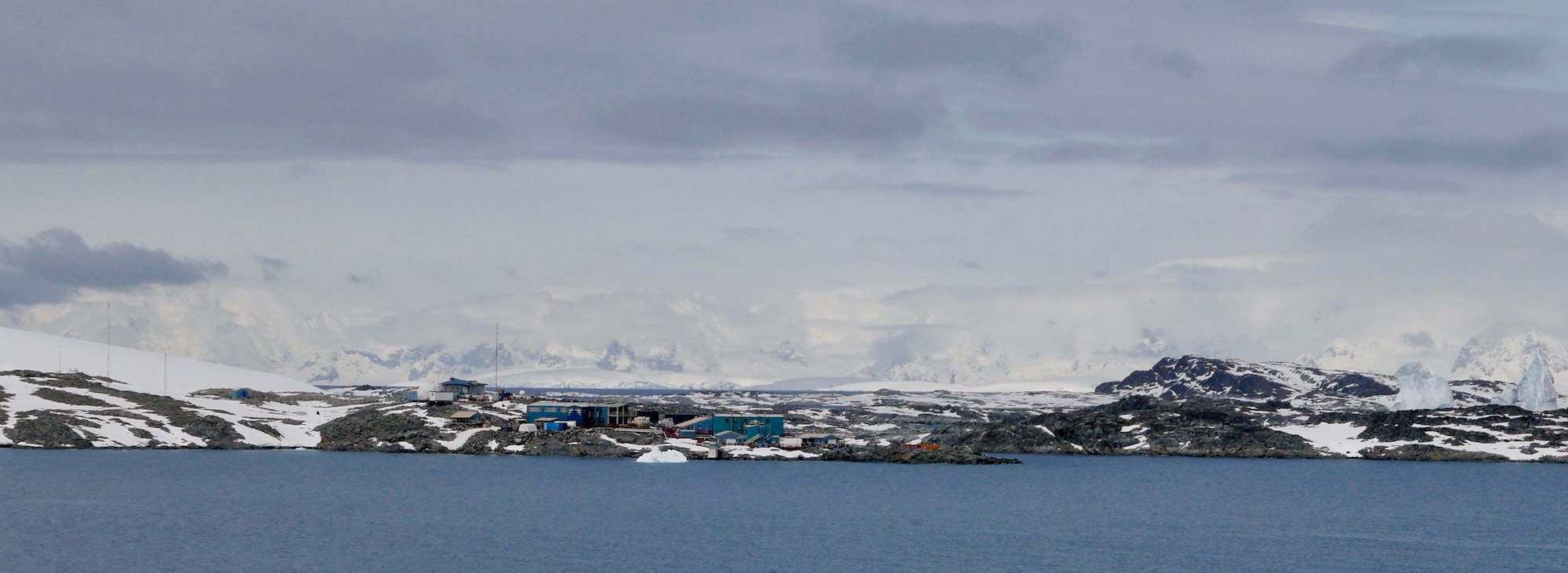 Palmer Station view from Amsler Island