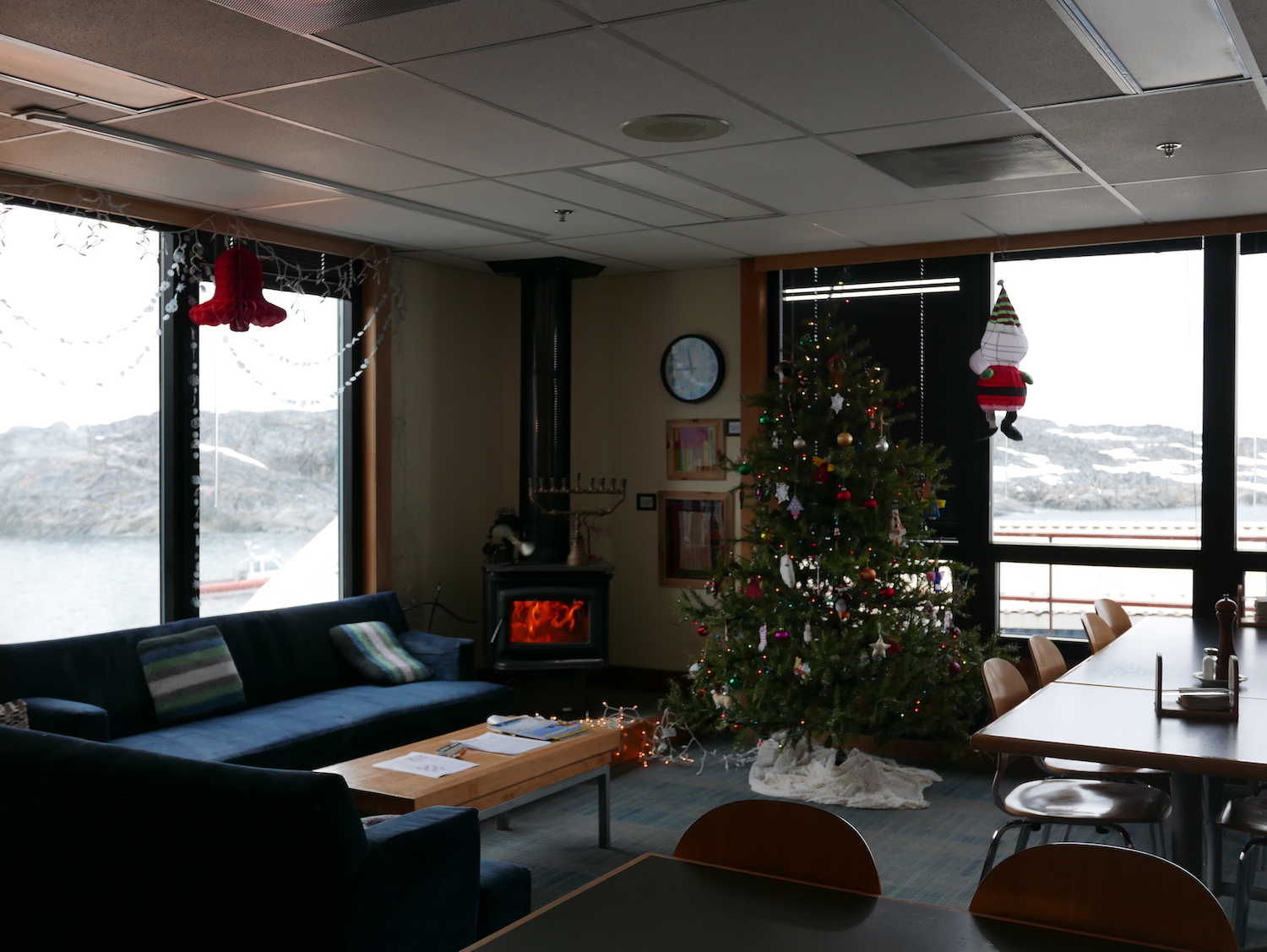 Dining area in BIO building