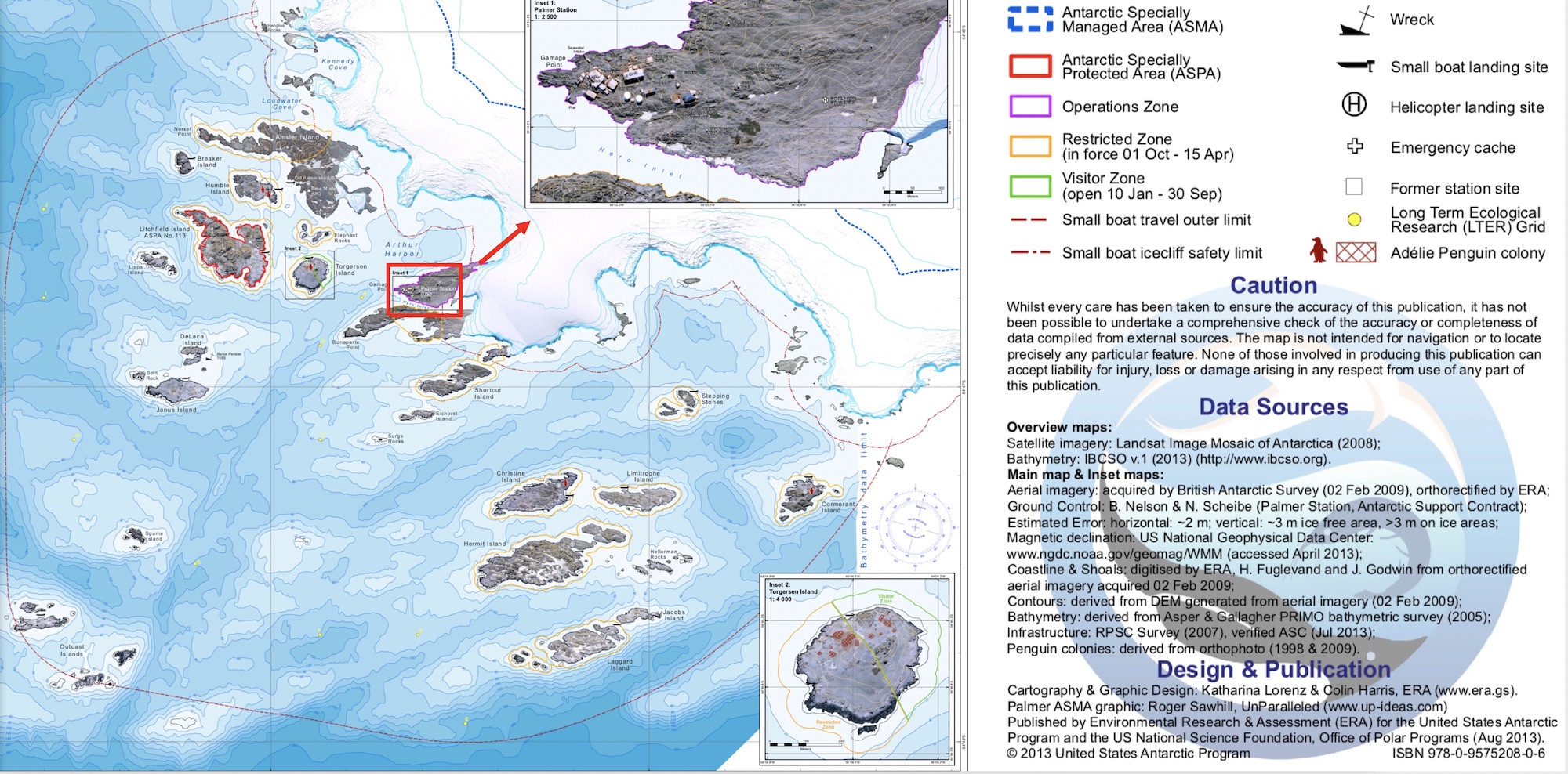 Palmer boating map