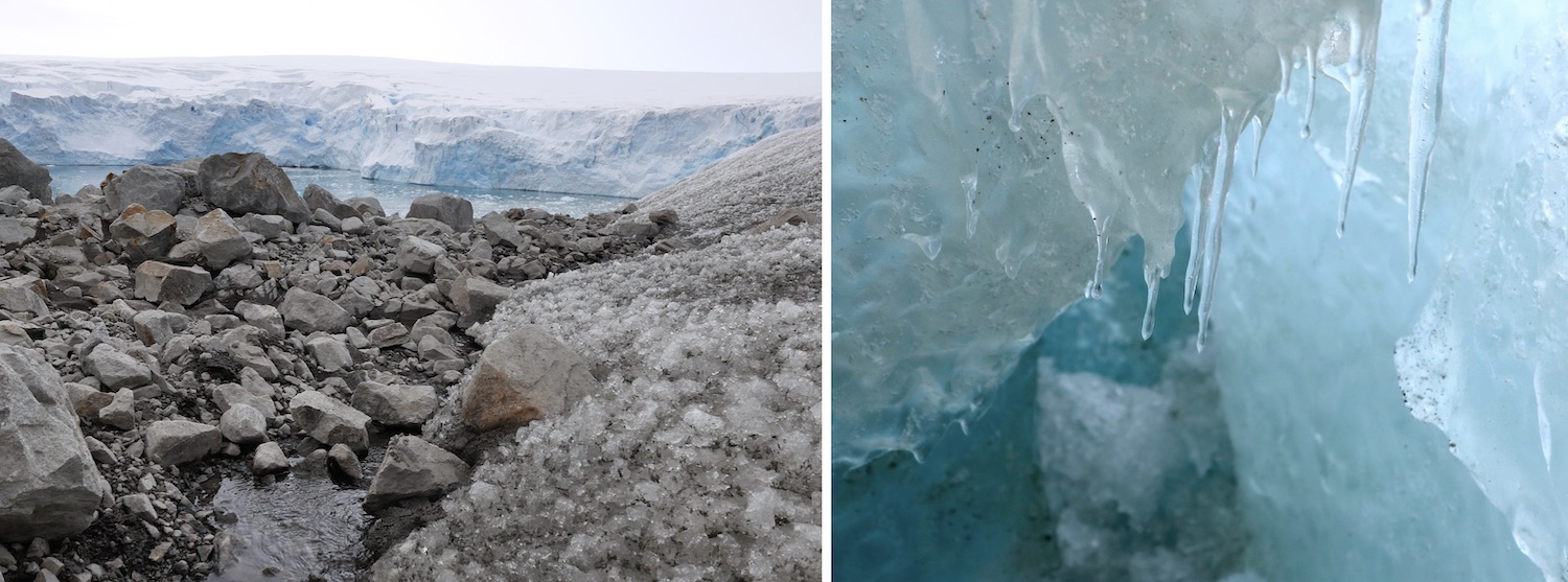 Melting of glacier