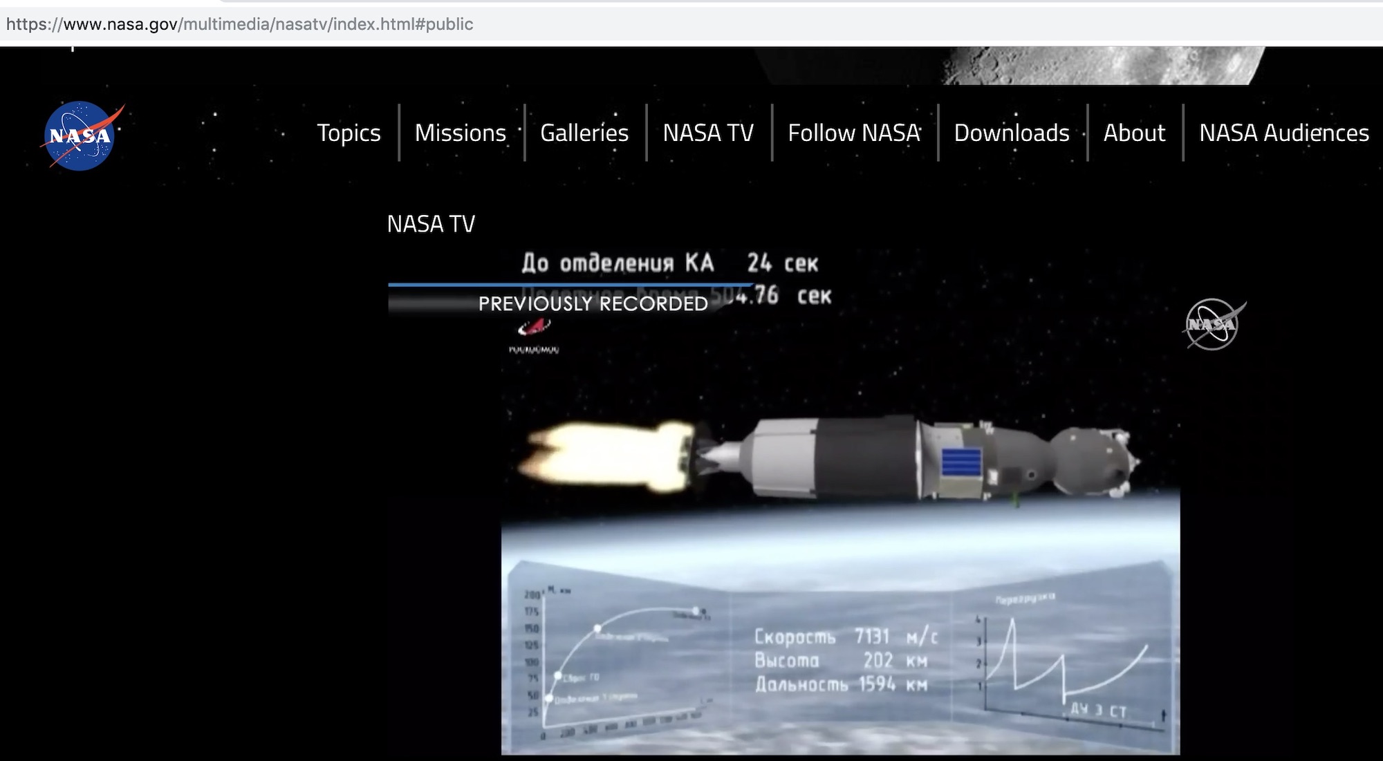 Soyuz speed